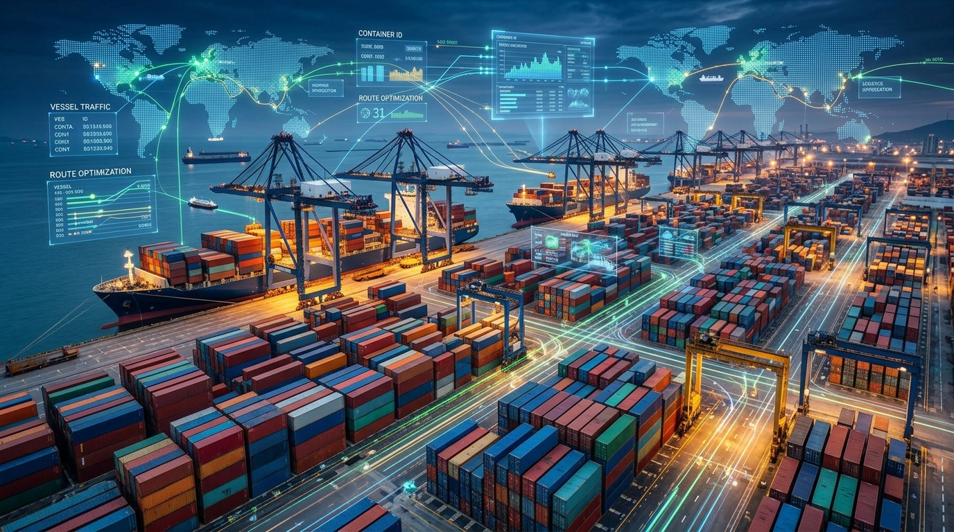 Infraestructura crítica para operaciones logísticas y portuarias